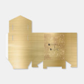 Dreamy Glitzy Glam Gold Sparkle Geschenkschachtel (Ungefaltet)