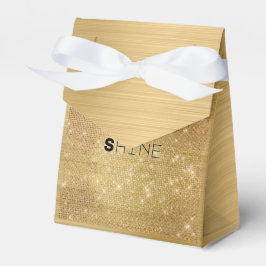 Dreamy Glitzy Glam Gold Sparkle Geschenkschachtel