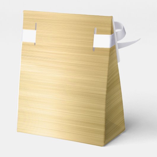 Dreamy Glitzy Glam Gold Sparkle Geschenkschachtel (Rückseite)