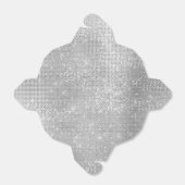 Dreamy Glitzy Silver Sparkle Geschenkschachtel (Ungefaltet)