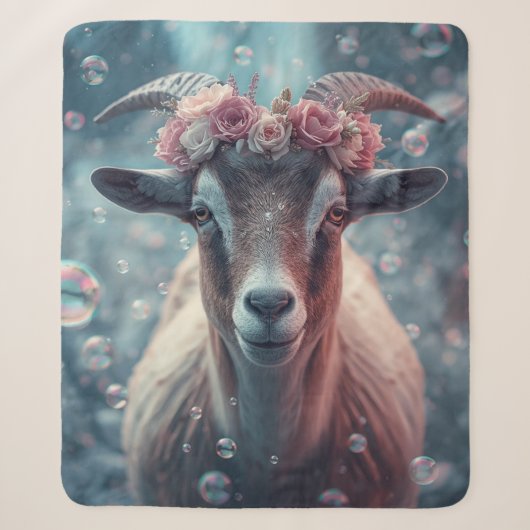 Dreamy Goat Art Sherpadecke (Vorderseite)