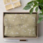 Dreamy Gold Bokeh Confetti Seidenpapier (Geschenk)