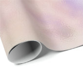 Dreamy Gold Lila Ombre Geschenkpapier (Rolleneckpunkt)