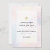 Dreamy Gradient Blur Foto Abschluss Ankündigung (Rückseite)