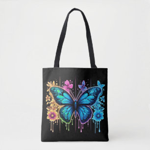 Dreamy Gradient Wings: Ein Schmetterling in Pastel Tasche