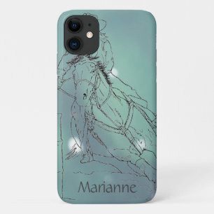 Dreamy Green Barrel Racer II Case-Mate iPhone Hülle