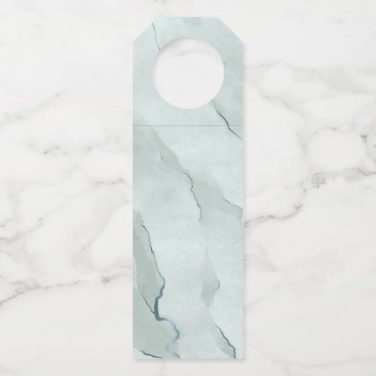 Dreamy Green Cheers Green/Blue ID817 Flaschenanhänger (Rückseite)