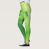 Dreamy Green Vine Blätter Leggings (Links)