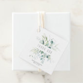 Dreamy Green Wedding V1Green/Blue ID817 Geschenkanhänger (Beispiel)