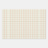 Dreamy Grüntöne Floral Bunny Set von 3 Geschenkpapier Set (Vorderseite 3)