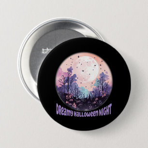 Dreamy Halloween Night Button