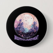 Dreamy Halloween Night Button (Vorderseite)