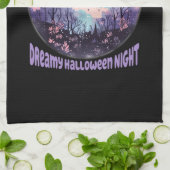 Dreamy Halloween Night Geschirrtuch (Gefaltet)