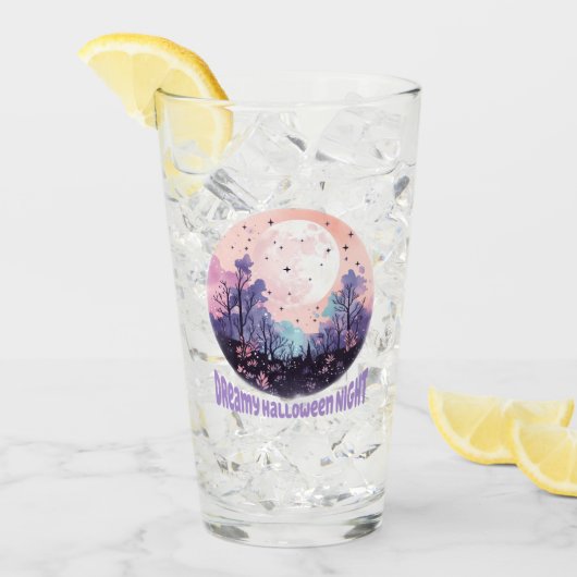 Dreamy Halloween Night Glas (Vorderseite Ice)