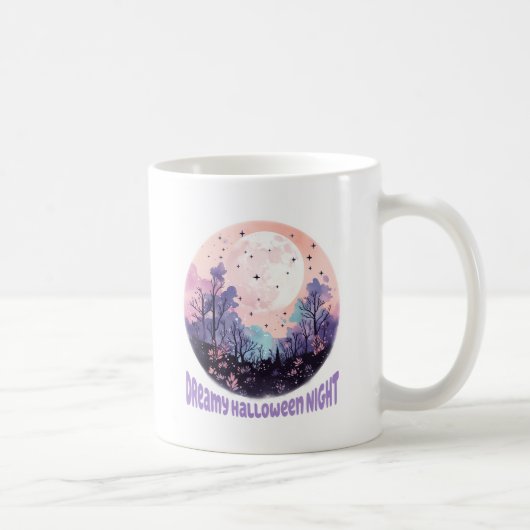 Dreamy Halloween Night Kaffeetasse (Rechts)