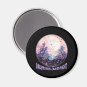 Dreamy Halloween Night Magnet (Vorderseite/Rückseite)
