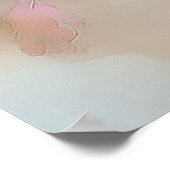 Dreamy Hawaiian Hibiskus Poster (Ecke)