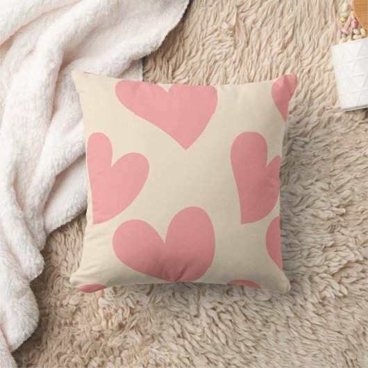 Dreamy Hearts Kissen (Decke)