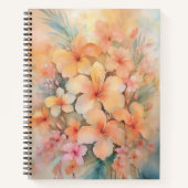 Dreamy Hibiscus Planner Notizblock (Vorderseite)