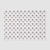 Dreamy Honeybee Muster in blassen und mittleren Go Seidenpapier (Vorderseite)