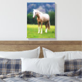 Dreamy Horse - Cream Palomino Leinwanddruck (Insitu (Schlafzimmer))