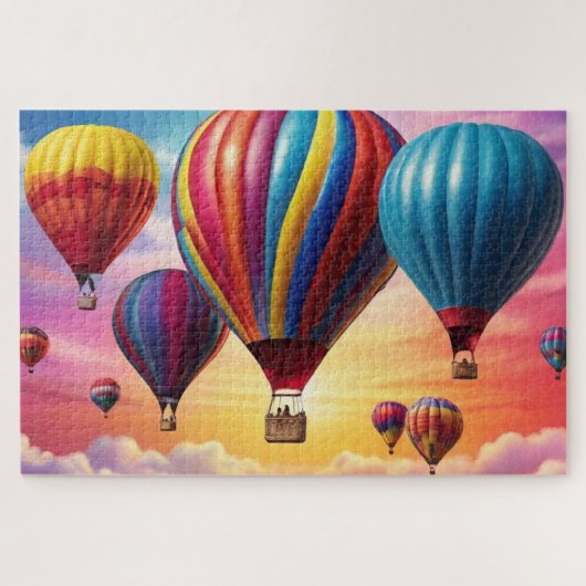 Dreamy Hot Air Balloons Puzzle (Horizontal)