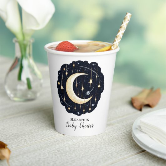 Dreamy Hübsch Stars Kinderdusche Pappbecher (In Situ)