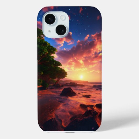Dreamy iPhone 15 Case Design (Rückseite)
