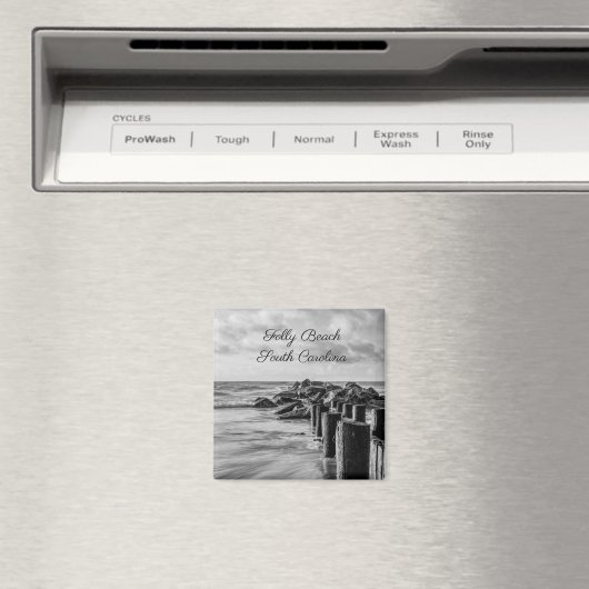 Dreamy Jettie Grayscale Magnet (In Situ (Geschirrspüler))