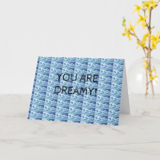 Dreamy Karte (Gelbe Blume)