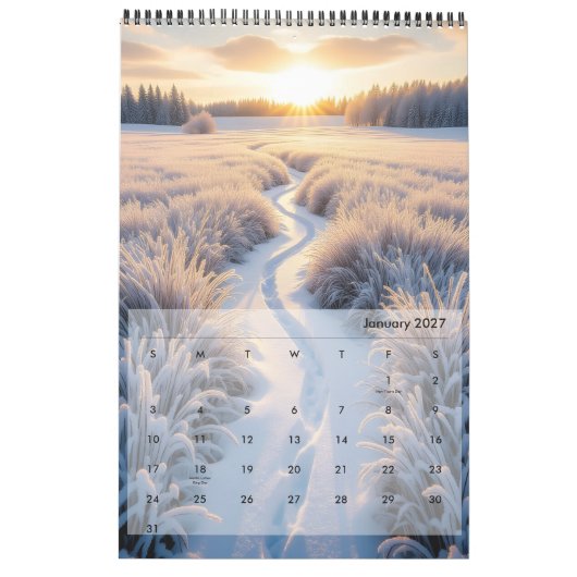 Dreamy Landscapes Kalender (Jan 2027)