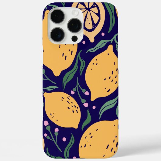 Dreamy Lemons Case-Mate iPhone Hülle (Rückseite)