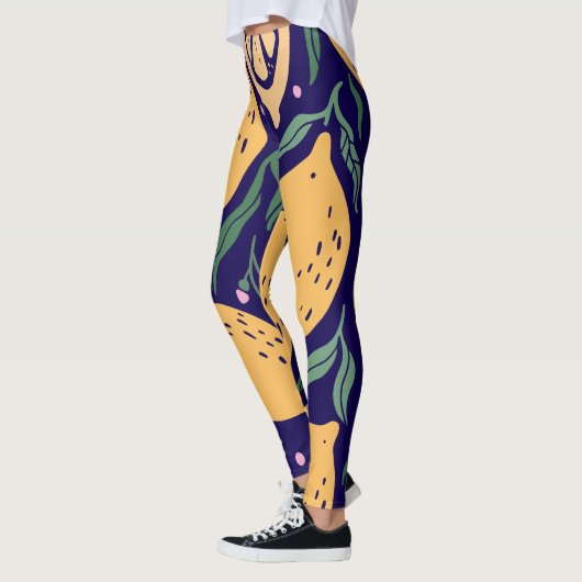 Dreamy Lemons Leggings (Links)