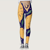 Dreamy Lemons Leggings (Vorderseite)