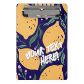 Dreamy Lemons Mini Klemmbrett (Vorderseite)