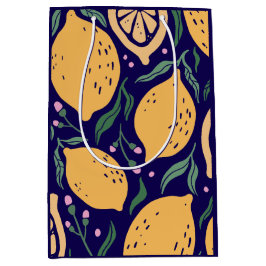 Dreamy Lemons Mittlere Geschenktüte