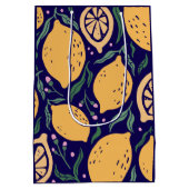 Dreamy Lemons Mittlere Geschenktüte (Rückseite)
