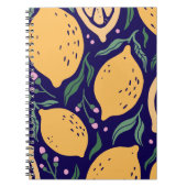 Dreamy Lemons Notizblock (Vorderseite)