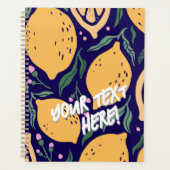 Dreamy Lemons Planer (Vorderseite)