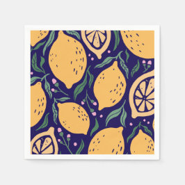 Dreamy Lemons Serviette