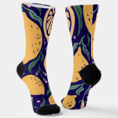 Dreamy Lemons Socken (Gewinkelt)
