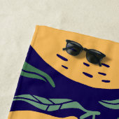 Dreamy Lemons Strandtuch (Beispiel)