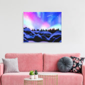 Dreamy Lights Leinwanddruck (Insitu (Wohnzimmer))