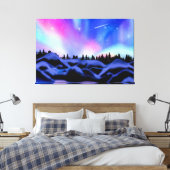 Dreamy Lights Leinwanddruck (Insitu (Schlafzimmer))