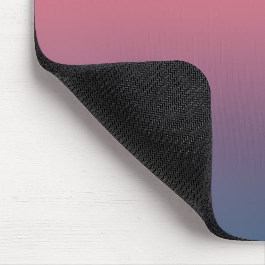 Dreamy Lila Blue & Pink Gradient Mousepad (Ecke)