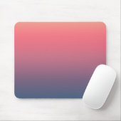 Dreamy Lila Blue & Pink Gradient Mousepad (Mit Mouse)
