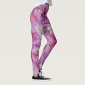 Dreamy Lila Marble Leggings (Rechts)