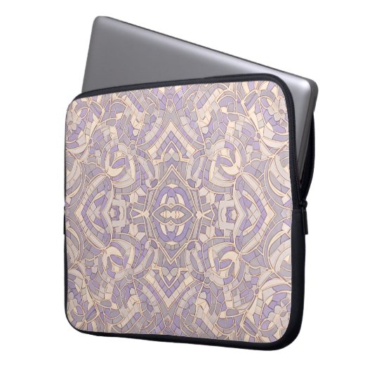 dreamy lilac laptopschutzhülle (Vorderseite Links)