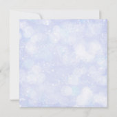 Dreamy Lilac Personalisierte Einladung (Rückseite)