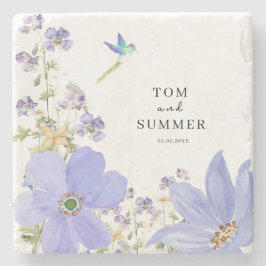 Dreamy Lilac Wedding Steinuntersetzer